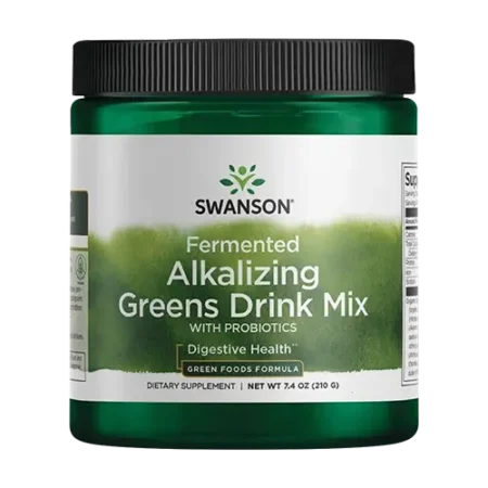 Alkalizing Greens Drink Mix Swanson 210g