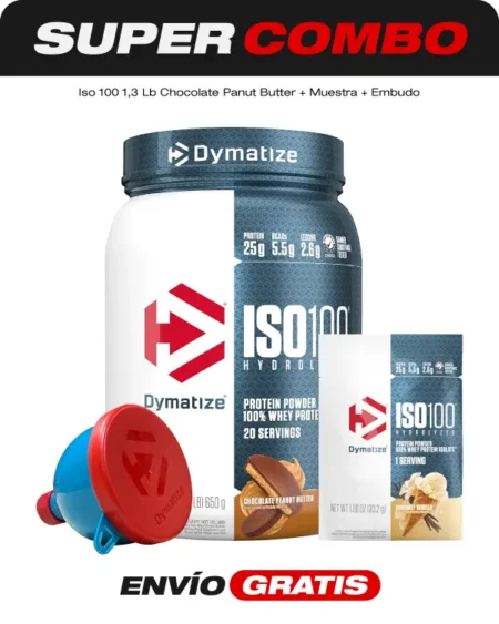 Combo Iso 100 1,3 libras + Muestra Iso 100 + Obsequio