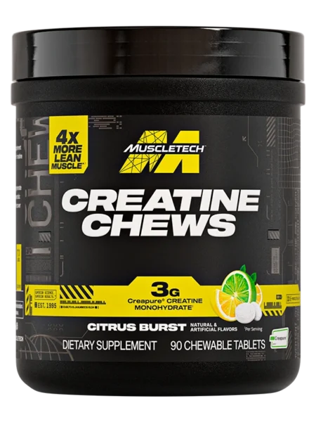 Creatina Chews 90 Tabletas Creapure