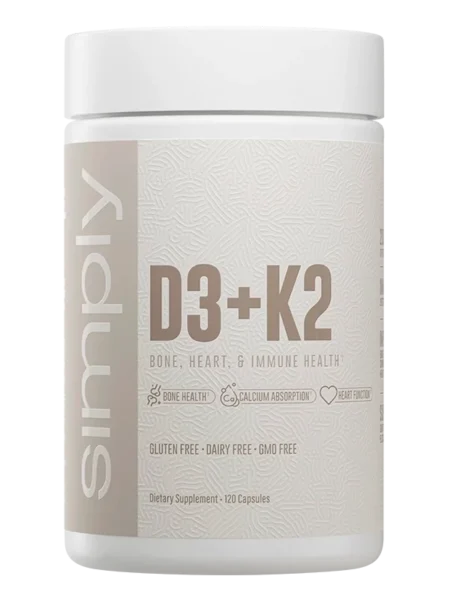 D3+K2 Simply 120 cápsulas