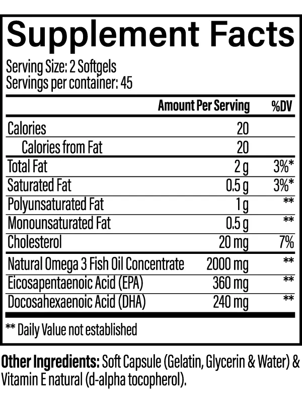 Omega 3 Simply 90 Capsulas 2 Omega 3 Simply 90 Capsulas - Imagen 2