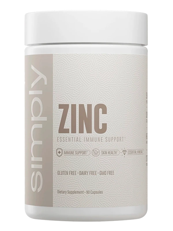 Zinc Simply 90 Cápsulas 1 Zinc Simply 90 cápsulas