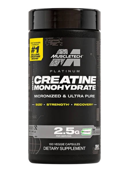 Creatina Platinum 100 cápsulas